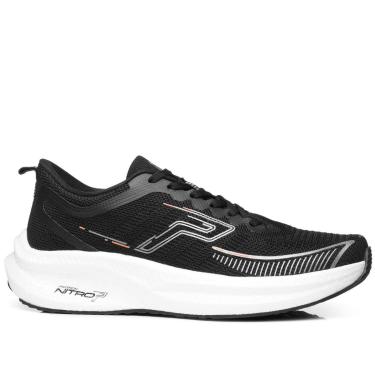 Imagem de Tênis Esportivo Pegada Masculino em Tecido Preto 190902-04-Masculino