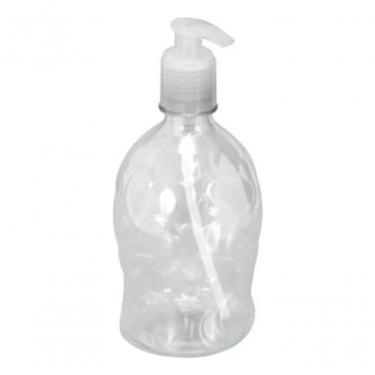 Imagem de Frascos para Álcool Gel 500ML Kit com 10UN Válvula Pump para Armazenamento e Dosagem Tr...