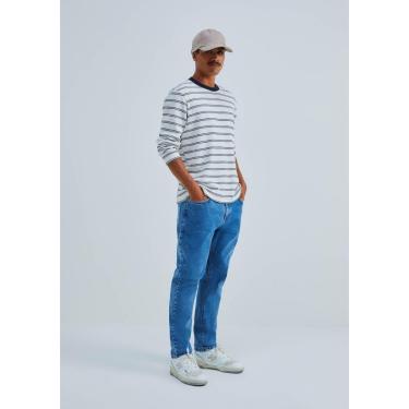Imagem de Calça Jeans Slim Hering Com elastano Masculina-Masculino