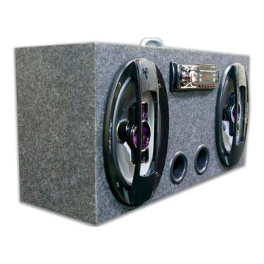 Imagem de Caixa Amplificada Bluetooth Ativa 69 Pioneer + Taramps Tl500 - OESTESO