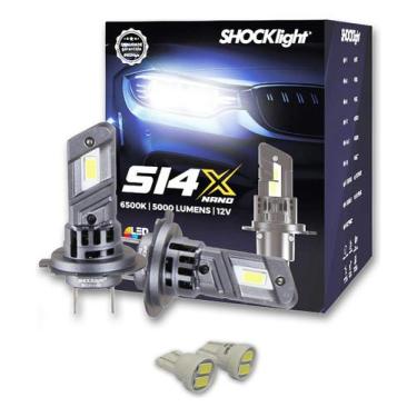 Imagem de PAR LâmpadasLED H7 Farol Moto 12V 35W 6000k 6400 Lumens - Shocklight