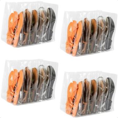 Imagem de Kit 4 Colmeias Organizadora Sapato Sandália Tenis Chinelo Rasteirinha 