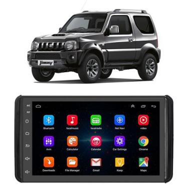 Imagem de Kit Central Multimídia Android Jimny 2008 A 2018 7 Polegadas GPS Tv On