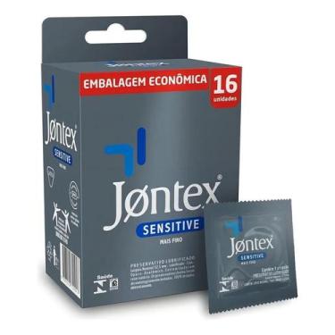 Imagem de Preservativo Sensitive C/16 Unidades - Jontex - Congratulations Store