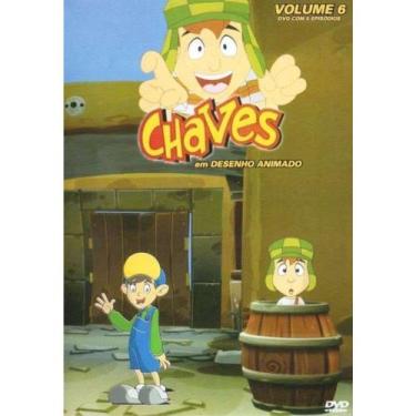 Imagem de DVD Chaves - Em Desenho Animado Volume 6 Original - TOP DISC