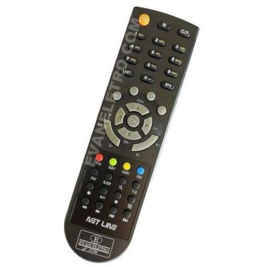 Imagem de Controle Remoto Receptor Net Line X99 HD