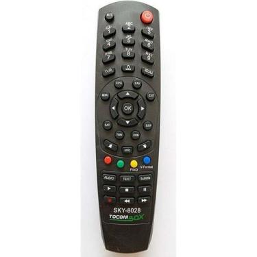 Imagem de Controle remoto Para receptor Tocombox SKY-8028