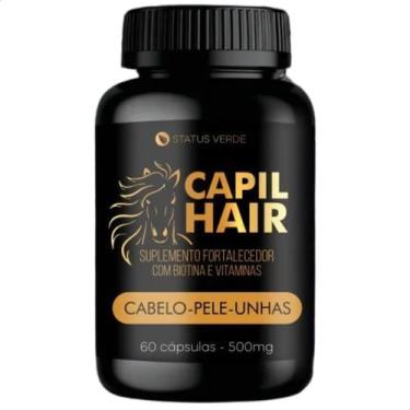 Imagem de Capil Hair Vitamina Para Cabelo Pele e Unha 60 Cáps - Suplemento Natur