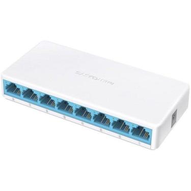 Imagem de Switch Mercusys de Mesa de 8 Portas 10/100Mbps - Ms108