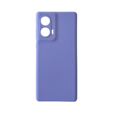 Imagem de Capa Case +Pel. Gel Privativa Para Motorola Edge 50 Fusion - DB, Lilás