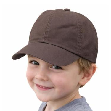 Imagem de Boné Infantil Masculino Feminino Lavado Liso Tecido Premium - Original