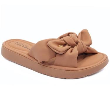 Imagem de Chinelo Modare Ultraconforto Ortopédico Laço Feminino - Marrom - 38, 3