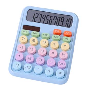 Imagem de Calculadora Escolar Eletrônica Kawaii Solar 12 Dígitos