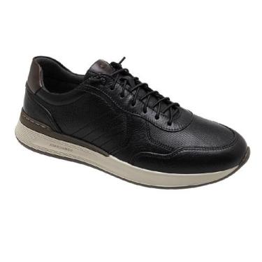 Imagem de Sapato democrata mark hi-soft ref 662101 masculino, Preto, 39
