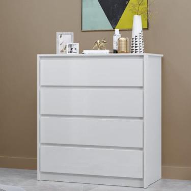 Imagem de Cômoda 4 Gavetas em Mdp 89x92cm Carla - MX Móveis
