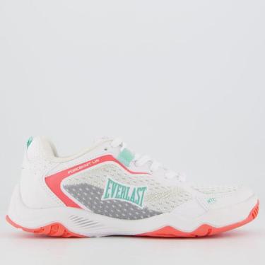 Imagem de Tênis Everlast Forceknit Low Feminino Branco e Verde, 37