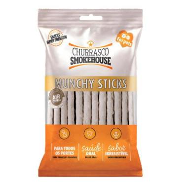 Imagem de Petisco Churrasco Smokehouse Palito Rigido Natural para Cães 6mm com 1