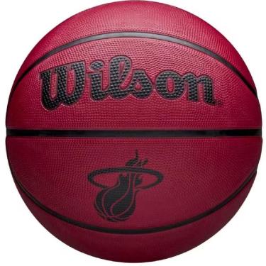 Imagem de Bola De Basquete NBA Team Tribute Miami Heat - Oficial-Unissex