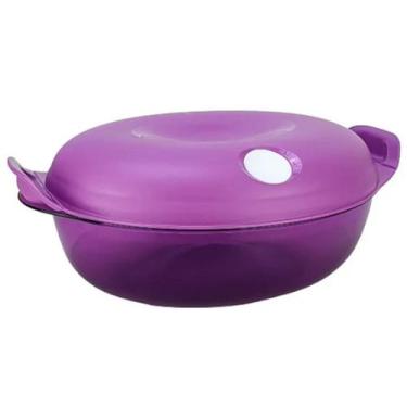 Imagem de Cristal Pop Oval 2 litros Violeta Tupperware