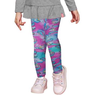 Imagem de Calça Leg Infantil Personagens Criança Oferta Legging Casual - anjo da