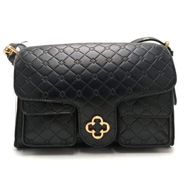 Imagem de Bolsa Transversal Feminina Capodarte 4605474, Preto, UN