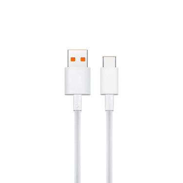Imagem de Cabo Usb-A para Usb-C Mi 6A Type-C Fast Charge Data Cable Ultrarrápido Até 120W Branco Xiaomi
