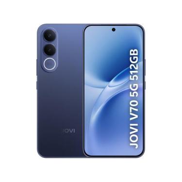 Imagem de Smartphone Jovi V70 512GB 5G 8GB RAM Azul Safira 6,83" Cam. Dupla + Se