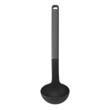 Imagem de Concha Nylon Sopa Caldo Cozinha Pratica Cinza KitchenAid