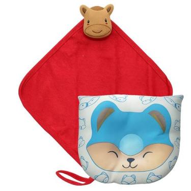 Imagem de Naninha Com Travesseiro Infantil Anatômico Modelador Para Bebê - Kwi K