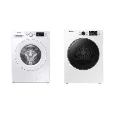 Imagem de Lavadora Samsung 11kgs WW11T 120 + Secadora Samsung 12kgs DV12B 220