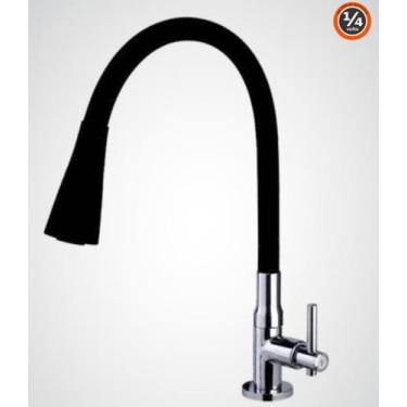 Imagem de TORNEIRA BICA MÓVEL MESA 8028 C61 PRETO CARNEIRO 566675 - Design Moder