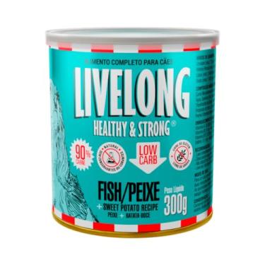 Imagem de Livelong Alimento Completo Natural Ração Úmida Sabor Peixe 300g Para Cães