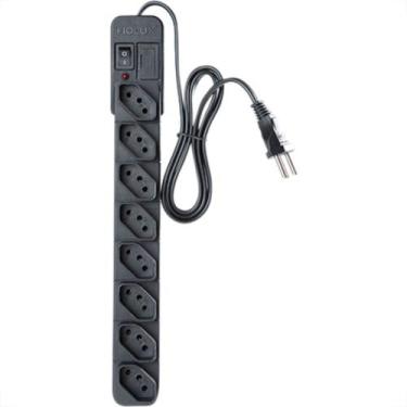 Imagem de Filtro Linha Fiolux 8 Tom.Bivolt Preto