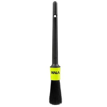 Imagem de Kit de Pincéis para Detalhamento Automotivo Interno e Externo 5 Peças Cerdas Macias Plástico Resistente Kala