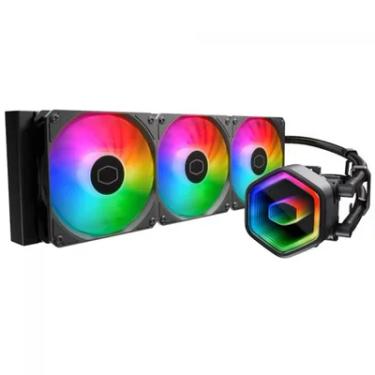 Imagem de Water Cooler Cooler Master Masterliquid 360 Core Ii, ARGB, 360mm, Intel-amd, Black, Mlw-d36m-a18pa-r1