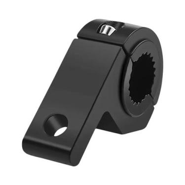 Imagem de Suporte Ajustável Preto Para Farol De Moto, Abraçadeira De Tubo 22mm-3