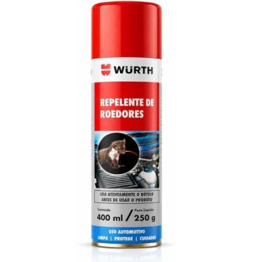 Imagem de Repelente De Roedor Protetor Fiação Automotivo 400ml Wurth