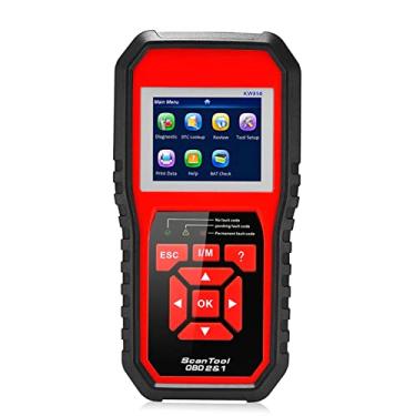 Imagem de Leitor De Código Do Scanner Obd2,Obdii Scanner Leitor De Código (Kw850) Profissional Obdii Anto Scanner De Diagnóstico Do Carro Verificação Do Motor Ferramenta De Verificação De Luz