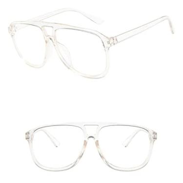 Imagem de Vintage Oversized Square Sunglasses Women Designer Retro Sunglass Rectangle Sun Glasses Female Candy Color Eyewears,3,China