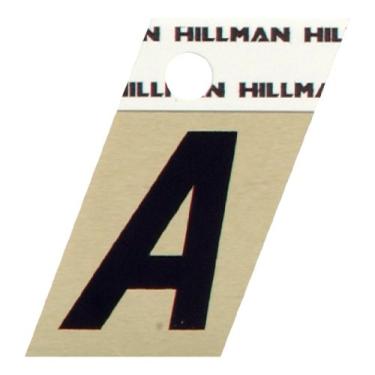 Imagem de The Hillman Group 840494 Letra A de alumínio de 3,8 cm (1-1/2")