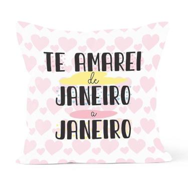 Imagem de Capa De Almofada Decorativa Own Te Amarei De Janeiro A Janei