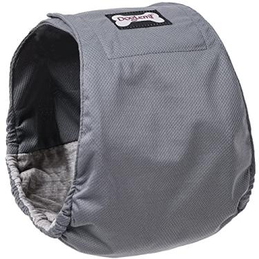 Imagem de Terno de recuperação elástica para cães gatos, curativos, cone alternativa, colete cirúrgico pós-operatório para feridas neutralizadas e abdominais, cinza, M(BUST39 cm)