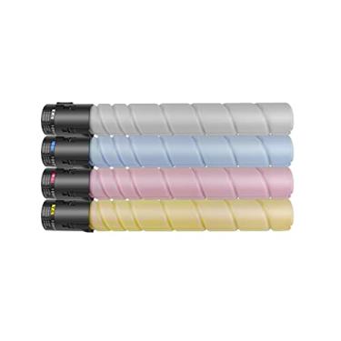 Imagem de Para Konica Minolta TN324 Cartucho de toner de alto rendimento |Trabalha com BizHub C258 308 368 (BK/C/M/Y, 4 PACK） 4-pack