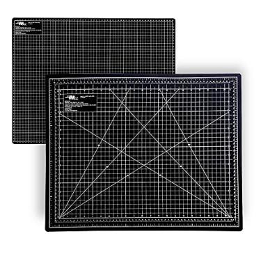 Imagem de Base Para Corte De Mesa A2 Dupla Face Patchwork Artesanato (Preta)