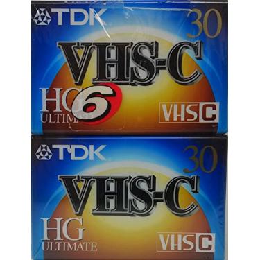 Imagem de TDK 30 minutos Vhs-c Hg Ulitimate 214777 Ep Sp
