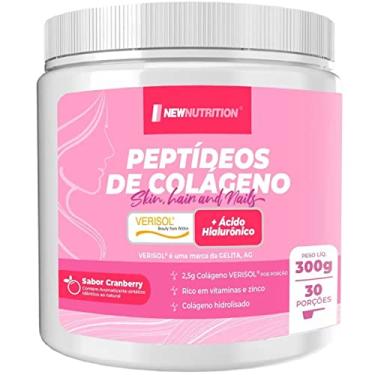 Imagem de Peptídeos de Colágeno Verisol com Ácido Hialurônico - 300G Cranberry - Newnutrition, Newnutrition