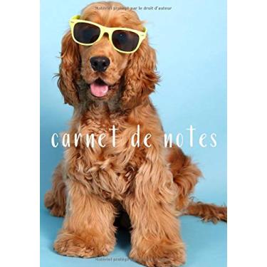 Imagem de Carnet de notes: Cahier d'écriture Cocker - carnet pour les amoureux des chiens mignons | 100 pages format 7*10 pouces