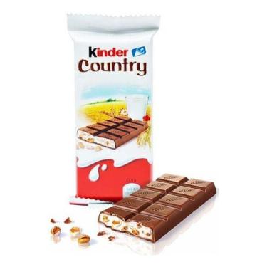 Imagem de Chocolate Kinder Country Com Cereais Crocantes 23,5G