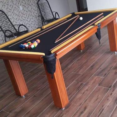 Mesa De Sinuca Infantil Bilhar Snooker De Luxo Braskit - Bebe Brinquedo