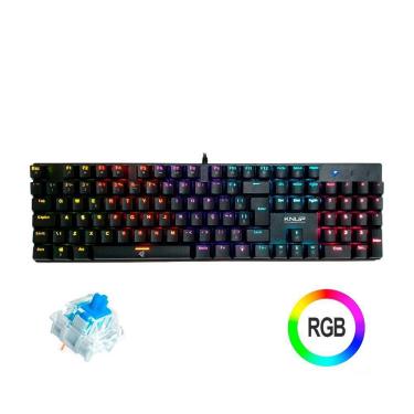 Imagem de Teclado Mecânico Gamer Madset Rgb Blue Abnt2 Knup Kp-te114